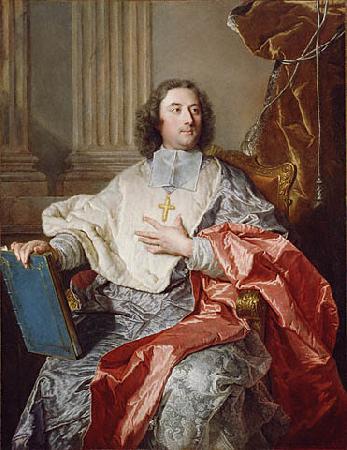 Hyacinthe Rigaud Portrait of Charles de Saint-Albin, Archbishop of Cambrai Sweden oil painting art